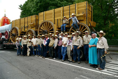 20-mule team wagons 2017 parade