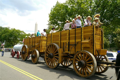 20-mule team wagons Washington DC